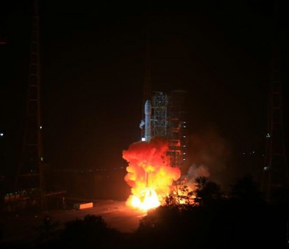 嫦娥三號成功發射