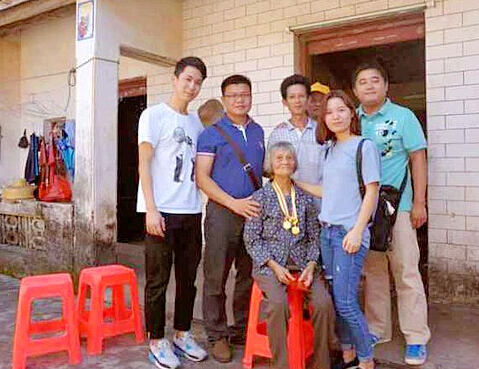 海南外國語職業學院東語系尋訪抗戰老英雄紀實