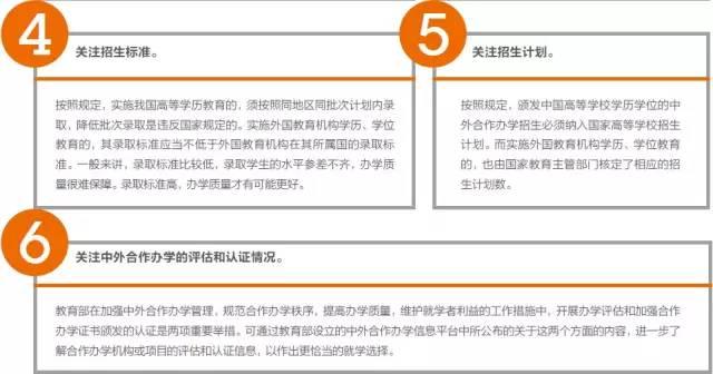 選報中外合作辦學碩士六大注意事項