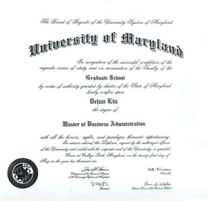 對外經貿-美國馬里蘭大學EMBA有哪些優(yōu)勢?畢業(yè)后能獲得什么證書?