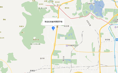 尚麗外國語學(xué)校地理位置圖