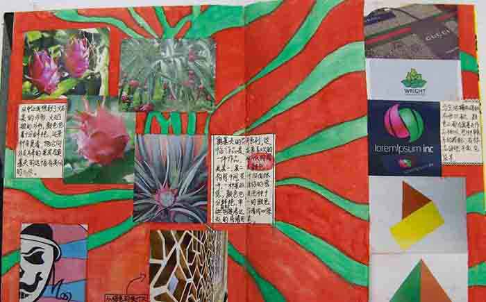 北京凱文學校AIP國際藝術學校學生作品