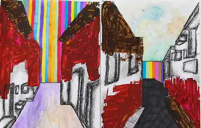 北京凱文學校AIP國際藝術學校學生作品