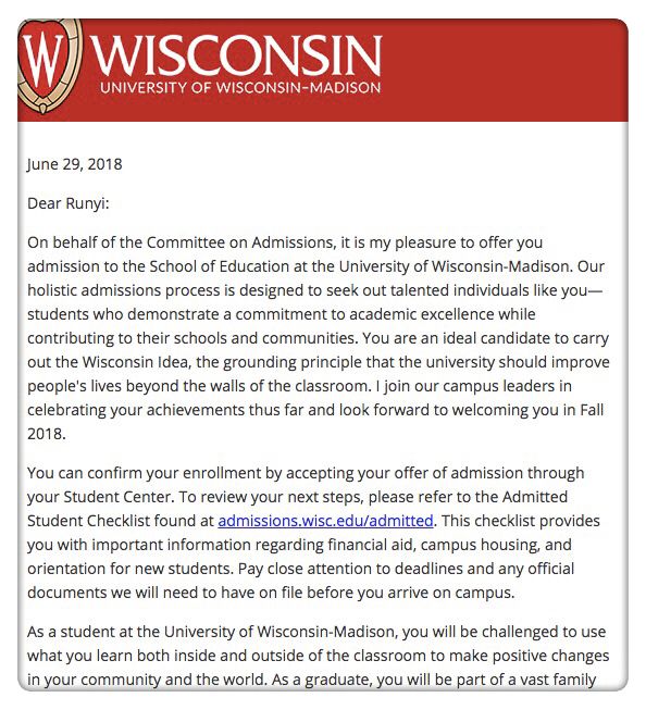 格瑞思國際學校畢業生美國社區大學轉學成果展示