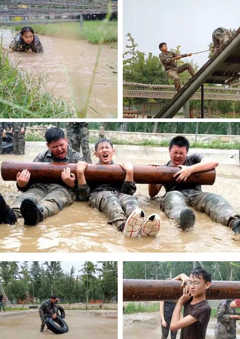 軍訓掠影清華志清國際2018級新生