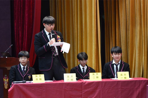 黑利伯瑞國際學校國際初中部【文綜辯論賽】言抒己論 誰與爭鋒