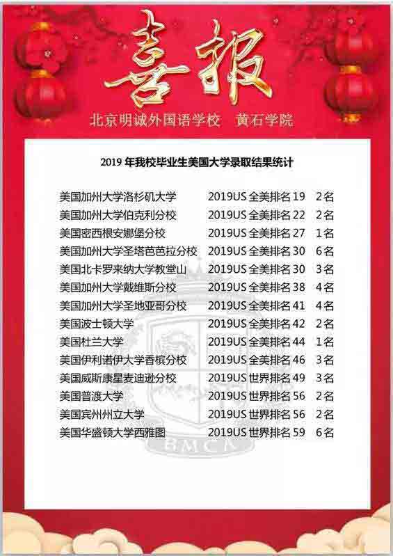 北京明誠外國語學校黃石學院