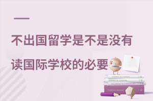 不出國讀國際學校