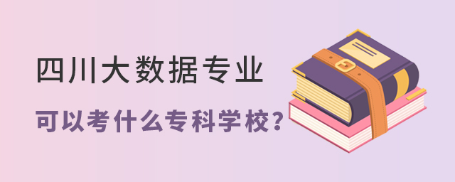 四川大數據專業可以考什么專科學校