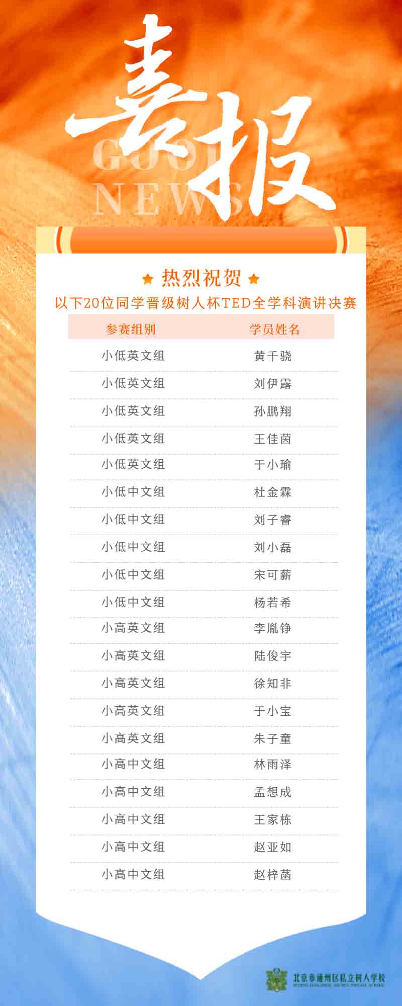 北京市通州區私立樹人學校