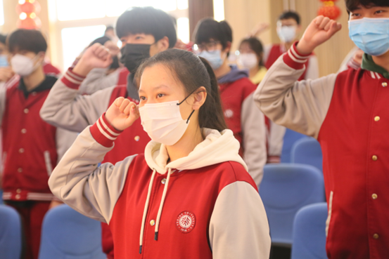 北京市豐臺區(qū)新北賦學(xué)校(原北大附屬實驗學(xué)校)百日誓師