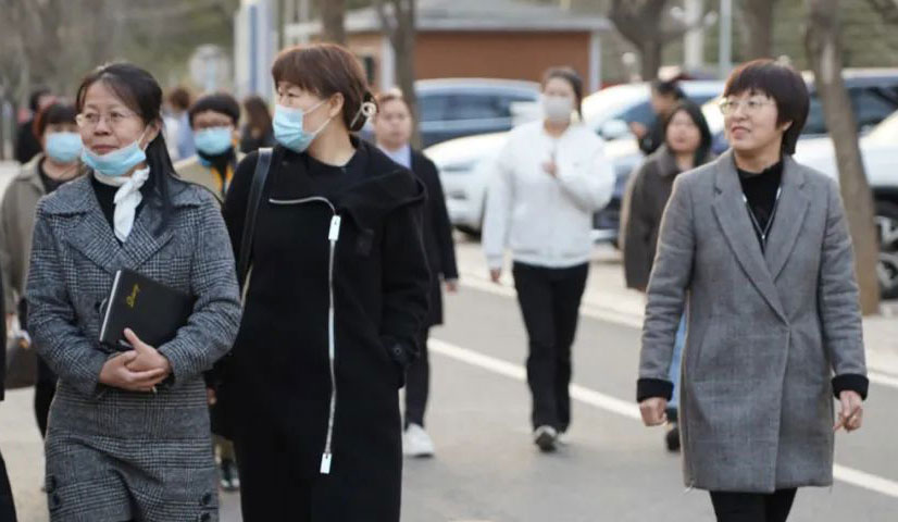 北京東方紅學校教育分享會參觀學校