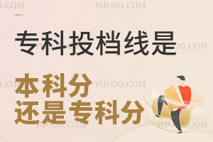專科投檔線是本科分還是專科分?