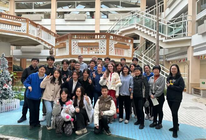 北京明誠(chéng)外國(guó)語(yǔ)學(xué)校洪堡學(xué)院迎來(lái)德國(guó)中學(xué)生交流團(tuán)