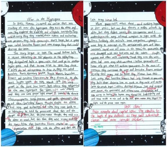 北京市順義區(qū)諾德安達學(xué)校英文寫作