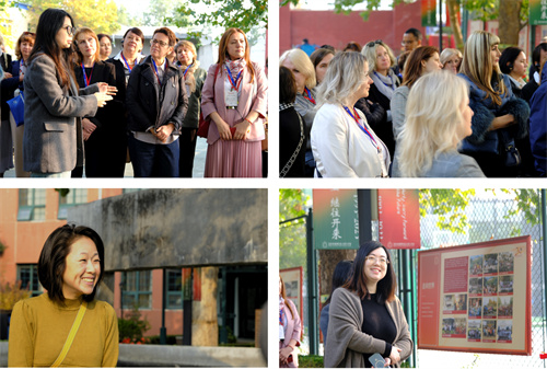 俄羅斯公立學(xué)校來樹人學(xué)校訪問