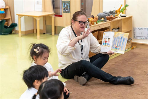 天津惠靈頓幼兒園小班課堂