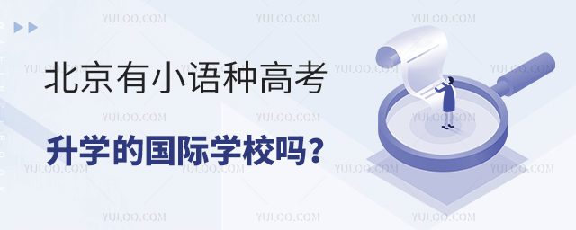 北京有小語種高考升學(xué)的國際學(xué)校嗎