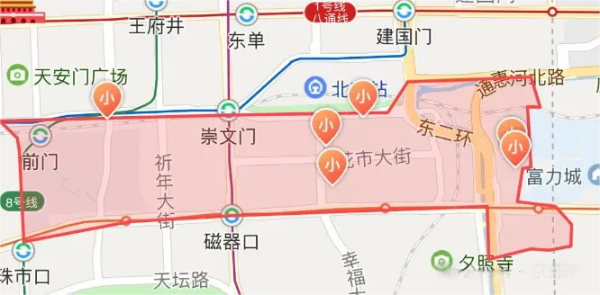 東崇前片區地圖