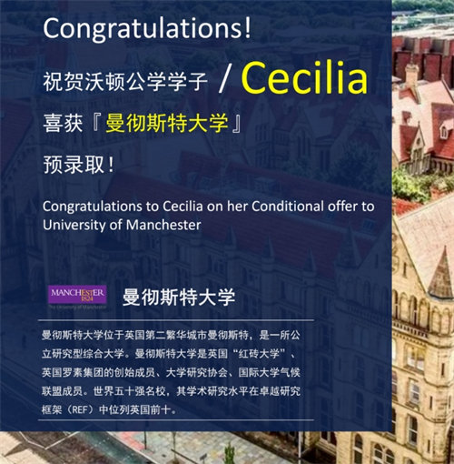 成都沃頓國(guó)際高中錄取