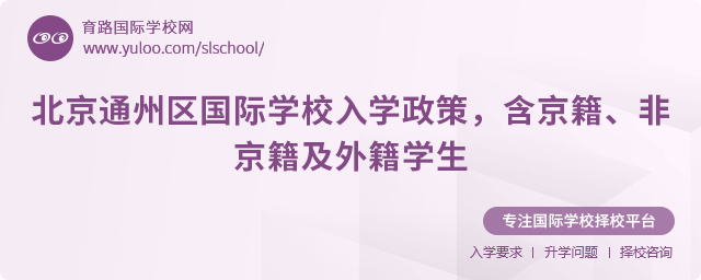 2025年北京通州區(qū)國際學校入學政策
