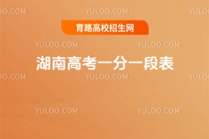 2025年湖南高考一分一段表