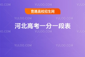 2025年河北高考一分一段表