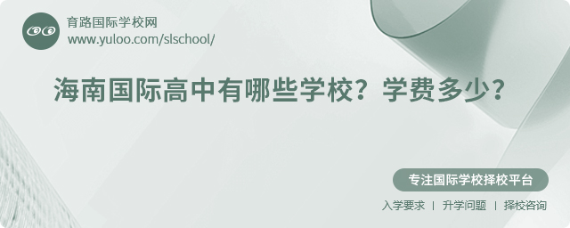 2025年海南國際高中有哪些學校
