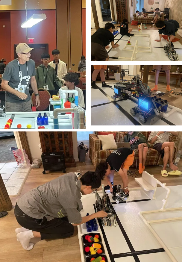 青苗參加國(guó)際機(jī)器人決賽現(xiàn)場(chǎng)