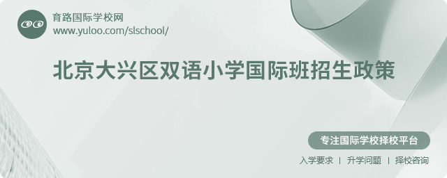 2025年北京大興區(qū)雙語小學國際班招生政策