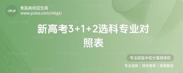 新高考3+1+2選科專業對照表,2025年最全指南