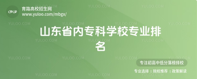山東省內專科學校專業排名,附山東省內專科院校排名