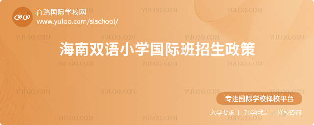 2025年海南雙語小學國際班招生政策