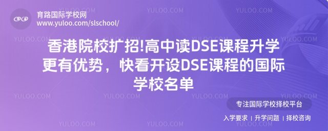 開設DSE課程的國際學校