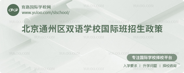 2025年北京通州區雙語學校國際班招生政策