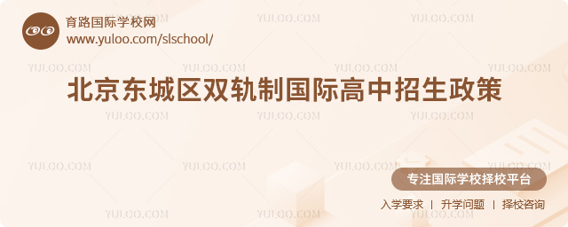 2025年北京東城區雙軌制國際高中招生政策