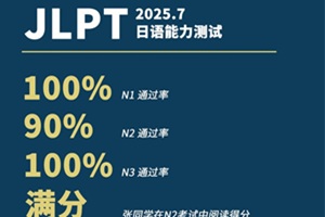 北京東方紅學校明德學院考生日語能力考試(JLPT)捷報頻傳!