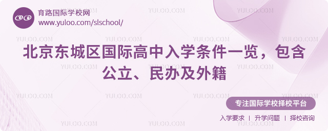 2026年北京東城區國際高中入學條件