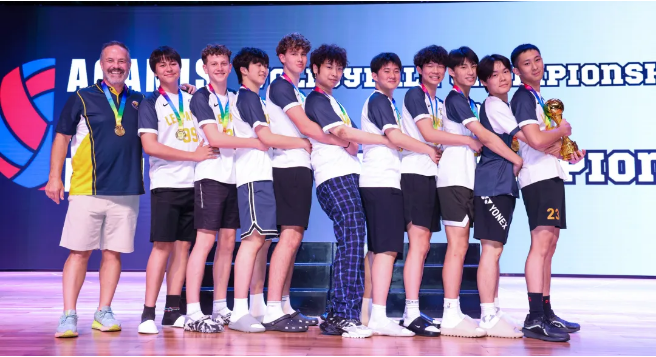 北京海嘉學校男女排獲冠軍